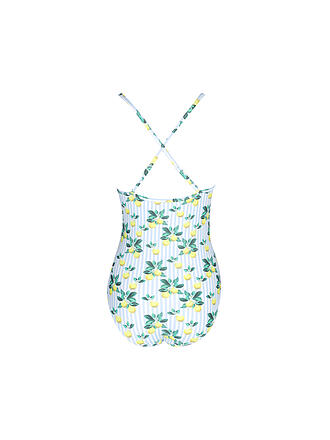 HOT STUFF | Damen Badeanzug Twisted Capri | bunt