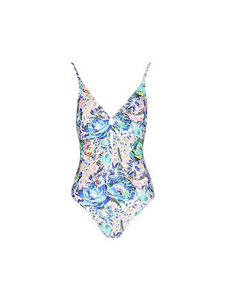 HOT STUFF | Damen Badeanzug V-Neck Asia | grün