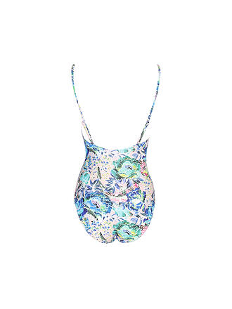 HOT STUFF | Damen Badeanzug V-Neck Asia | grün