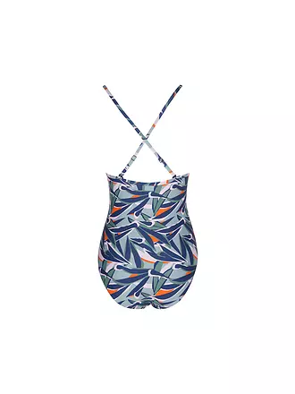 HOT STUFF | Damen Badeanzug Wraped | blau