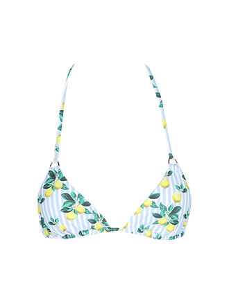 HOT STUFF | Damen Bikini Triangel Flower Power | grün