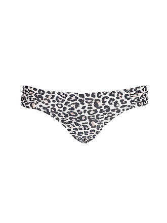 HOT STUFF | Damen Bikinihose Raffung | braun