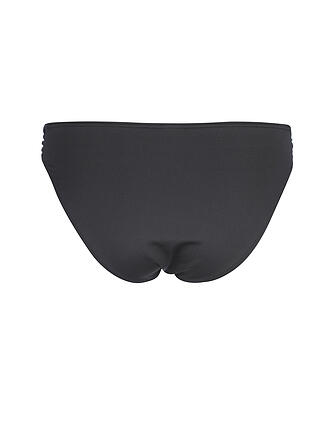 HOT STUFF | Damen Bikinihose Raffung | schwarz