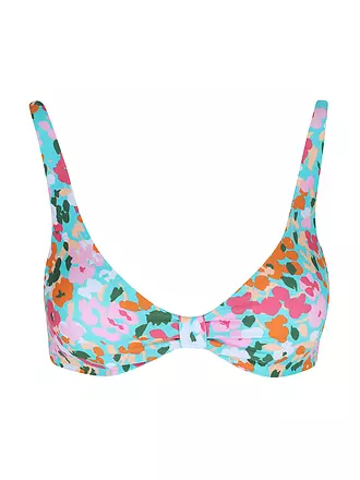 HOT STUFF | Damen Bikinioberteil geknotet | blau