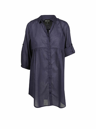HOT STUFF | Damen Hemdblusenkleid | blau