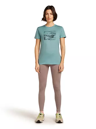 ICEBREAKER | Damen Funktionsshirt Lake View 150 Tech-Lite | mint