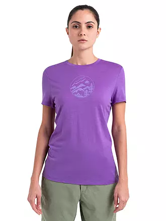 ICEBREAKER | Damen Funktionsshirt Merino 150 Tech Lite III Camp | hellgrün