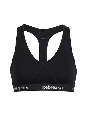 ICEBREAKER | Damen Sport-BH Sprite Racerback | schwarz