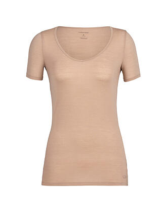 ICEBREAKER | Damen T-Shirt 150 Siren Sweetheart | beige