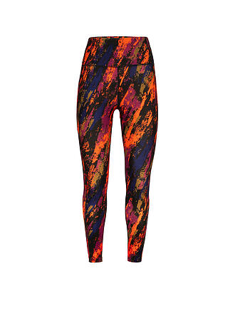 ICEBREAKER | Damen Tight Merino Fastray High Rise Forest Shadows | rot