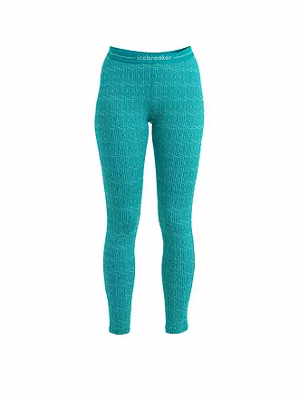 ICEBREAKER | Damen Unterzieh Tight Merino 260 Vertex Long | mint