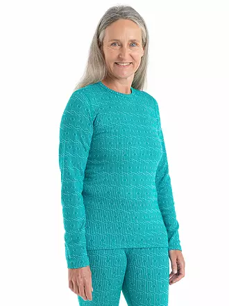 ICEBREAKER | Damen Zipshirt Merino 260 Vertex Half-Zip-Thermo | mint