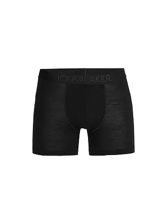 ICEBREAKER | Herren Boxer Cool-Lite™ Merino Anatomica | schwarz