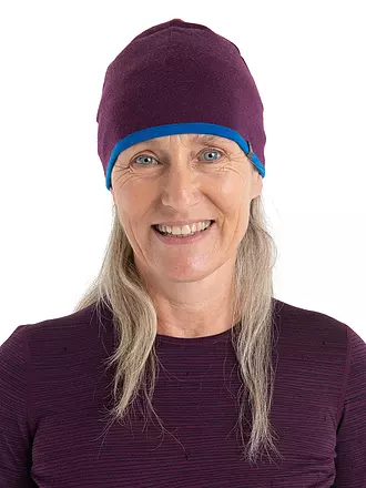 ICEBREAKER | Wendehaube Pocket Hat | dunkelrot