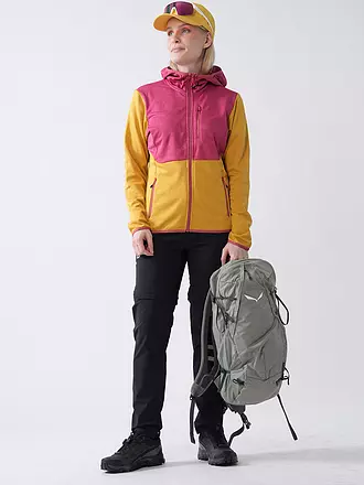 ICEPEAK | Damen Fleecejacke Banks Hoodie | senf