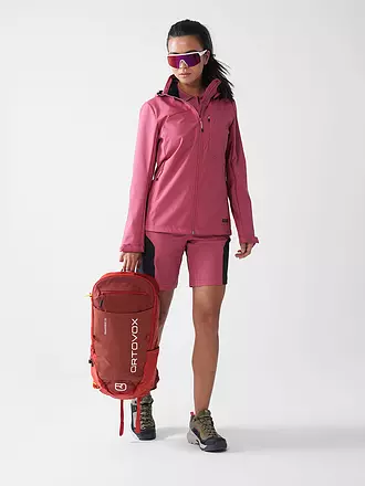 ICEPEAK | Damen Softshelljacke Burnet Hoodie | koralle