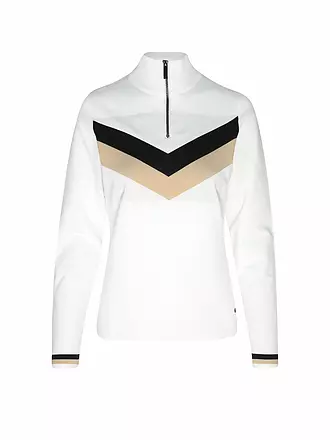 ICEPEAK | Damen Unterzieh Zipshirt Elwell | weiss