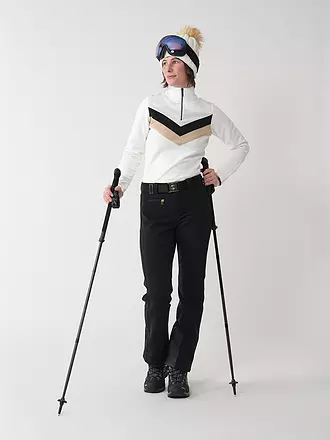 ICEPEAK | Damen Unterzieh Zipshirt Elwell | weiss