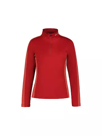 ICEPEAK | Damen Unterzieh Zipshirt Fairview | rot