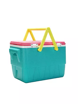 IGLOO | Retro-Picknickkorb 25-Quart-Kühlbox | petrol