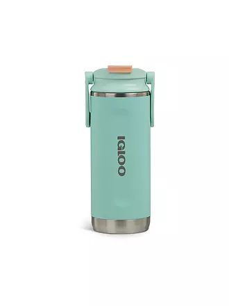 IGLOO | Trinkflasche Flip 'n' Sip Tumbler isoliert 473ml | mint