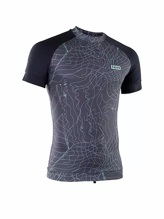 ION | Herren Beachshirt Rashguard Maze | grau