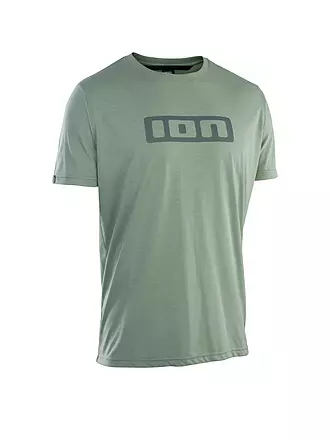 ION | Herren MTB-Shirt Logo DR SS | hellgrün