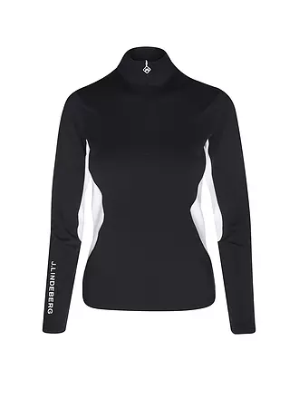 J.LINDEBERG | Damen Unterzieh Zipshirt Cookies | dunkelblau