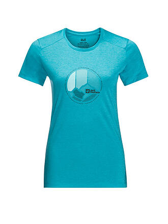 JACK WOLFSKIN | Damen Funktionsshirt Crosstrail | türkis