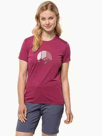 JACK WOLFSKIN | Damen Funktionsshirt Crosstrail | grau