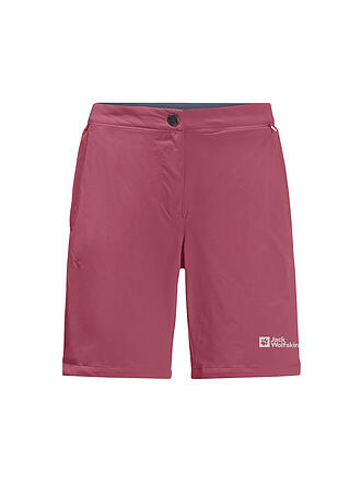 JACK WOLFSKIN | Damen Short Hilltop Trail | dunkelrot