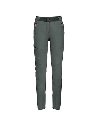 JACK WOLFSKIN | Damen Softshell Wanderhose Ziegspitz | olive
