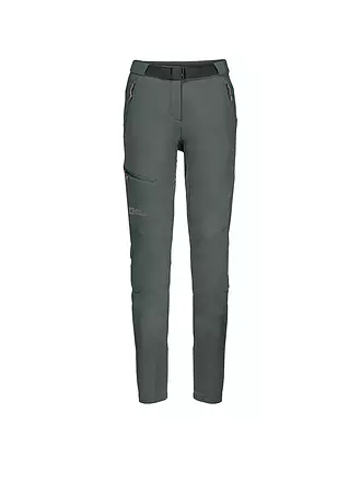 JACK WOLFSKIN | Damen Softshell Wanderhose Ziegspitz | olive
