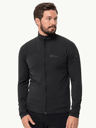 JACK WOLFSKIN | Herren Fleecejacke Prelight | schwarz
