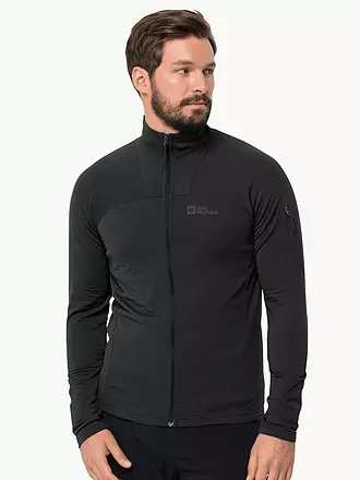 JACK WOLFSKIN | Herren Fleecejacke Prelight | schwarz