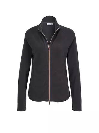 JOY | DAmen Fleecejacke Josy Cord | dunkelblau