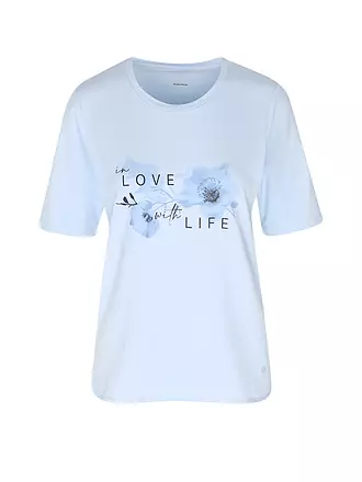 JOY | Damen T-Shirt Luzie in Love with Life | hellblau