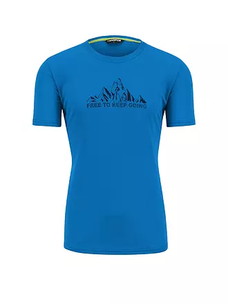 KARPOS | Herren Funktionsshirt Loma Print Jersey | blau