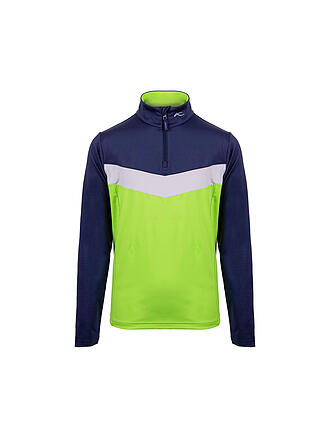 KJUS | Jungen Unterzieh Zipshirt Gian | dunkelblau