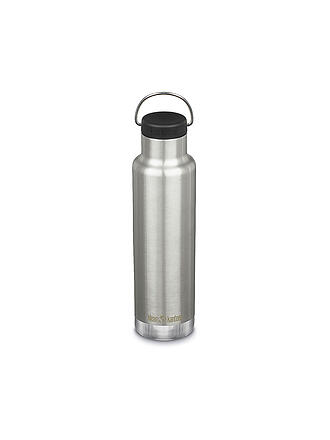 KLEAN KANTEEN | Edelstahl Isolierflasche Classic 592ml Loop Cap | silber
