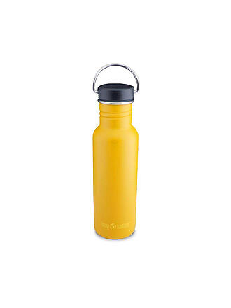 KLEAN KANTEEN | Edelstahl Trinkflasche Classic 800ml Loop Cap Marigold | petrol