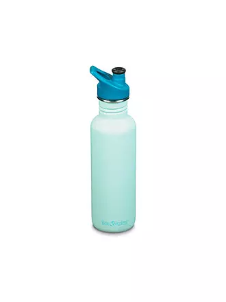 KLEAN KANTEEN | Edelstahl Trinkflasche Classic 800ml Sport Cap Blue Tint | blau