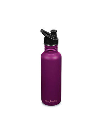 KLEAN KANTEEN | Edelstahl Trinkflasche Classic 800ml Sport Cap Tiger Lily | lila