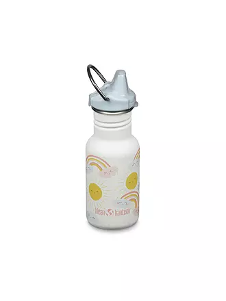 KLEAN KANTEEN | Kinder Trinkflasche Classic 355ml Sippy Cap | weiss