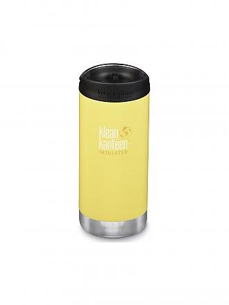 KLEAN KANTEEN | Trinkbecher TKWide vakuumisoliert 16 oz (473 ml) mit Café Cap | gelb