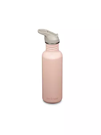 KLEAN KANTEEN | Trinkflasche Classic Flip Seal Sport Cap Wistraw 532ml | rosa