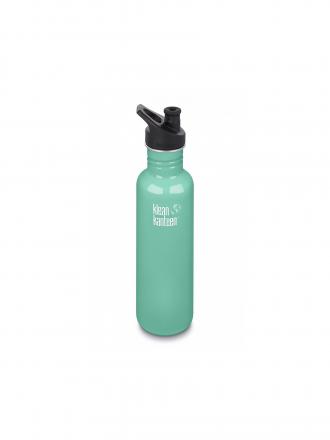 KLEAN KANTEEN | Trinkflasche Classic einwandig 27 oz (800 ml) mit Sport Cap | türkis