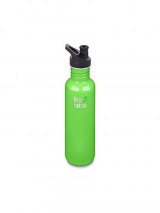 KLEAN KANTEEN | Trinkflasche Classic einwandig Millenial Blush 27 oz (800 ml) mit Sport Cap | grün