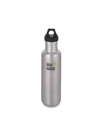 KLEAN KANTEEN | Trinkflasche Classic mit Loop Cap 27oz | silber