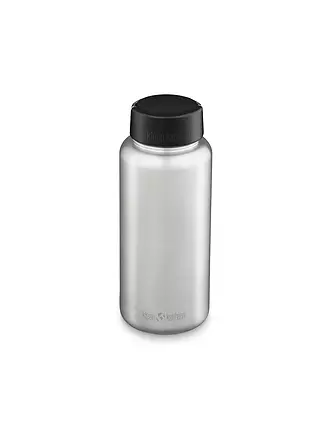 KLEAN KANTEEN | Trinkflasche Edelstahl Wide Loop Cap 1182ml | silber